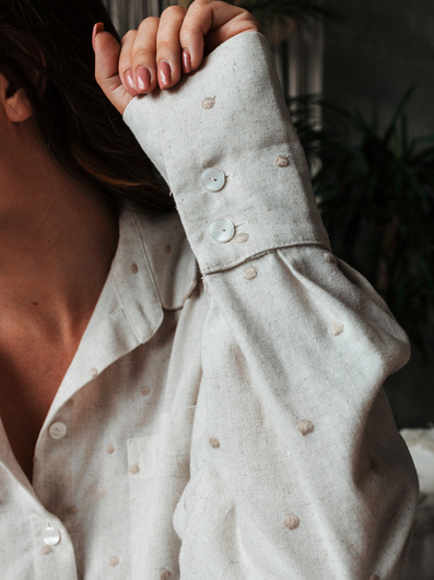 Koszula DOTS oversize