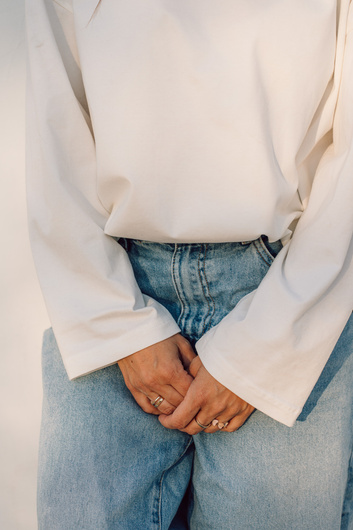  Longsleeve Long Story White