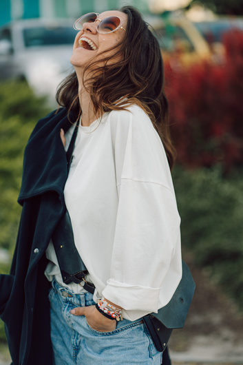  Longsleeve Long Story White